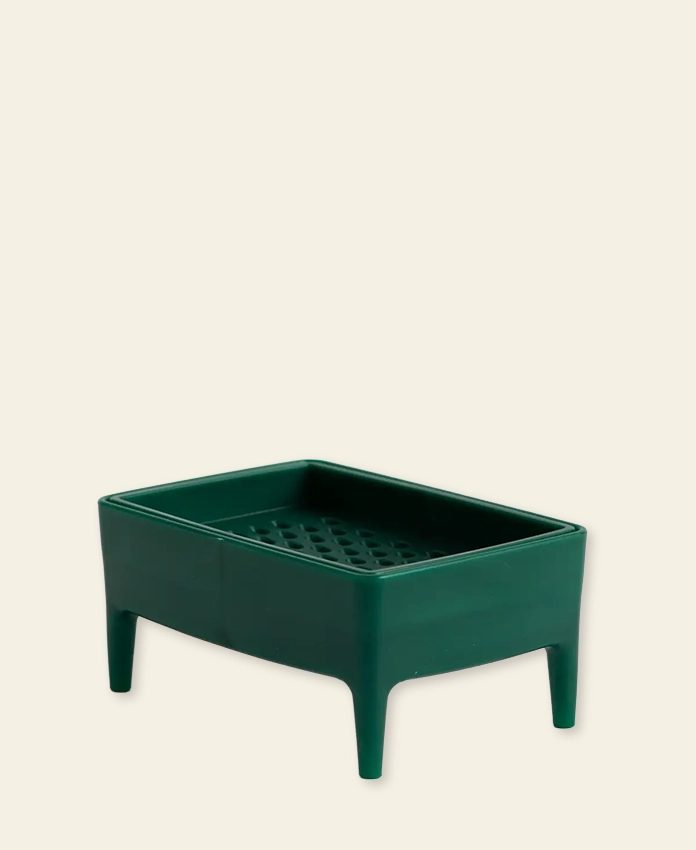 Ocean Plastic Bubble Buddy – Porte-savon râpe avec savon