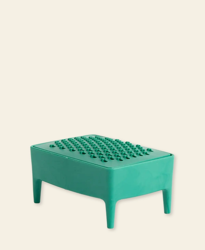 Ocean Plastic Bubble Buddy – Porte-savon râpe avec savon