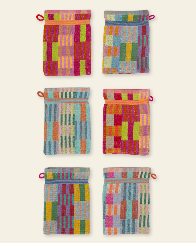 Tulip Quilt – gant de toilette (trio)