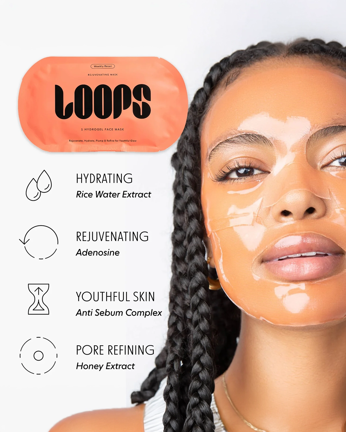 Fresh Face – coffret 3 Masques hydrogel