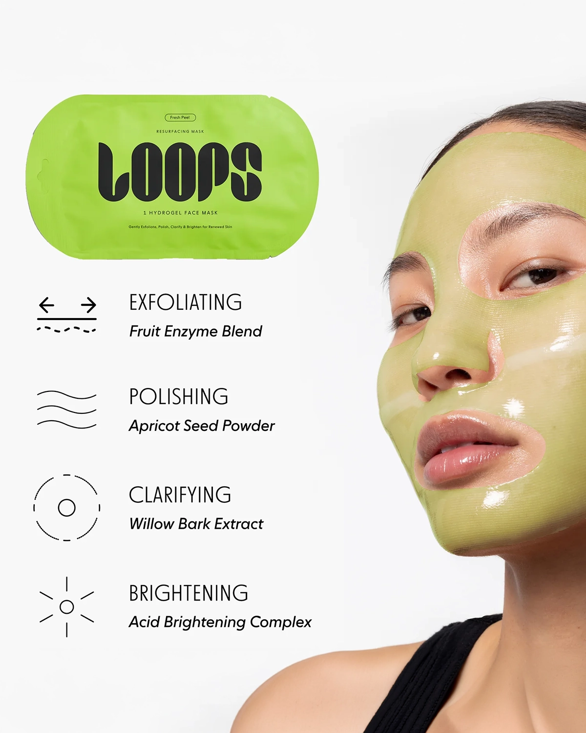Fresh Face – coffret 3 Masques hydrogel