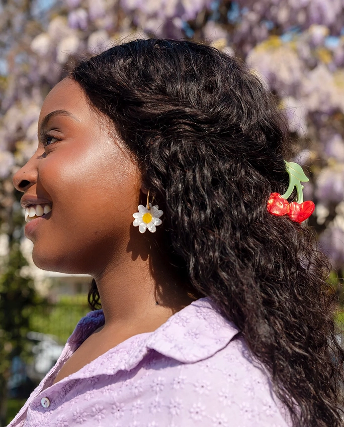 Cerise – Pince à cheveux