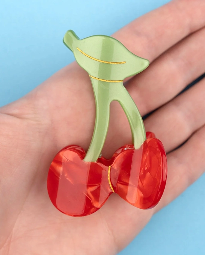 Cerise – Pince à cheveux