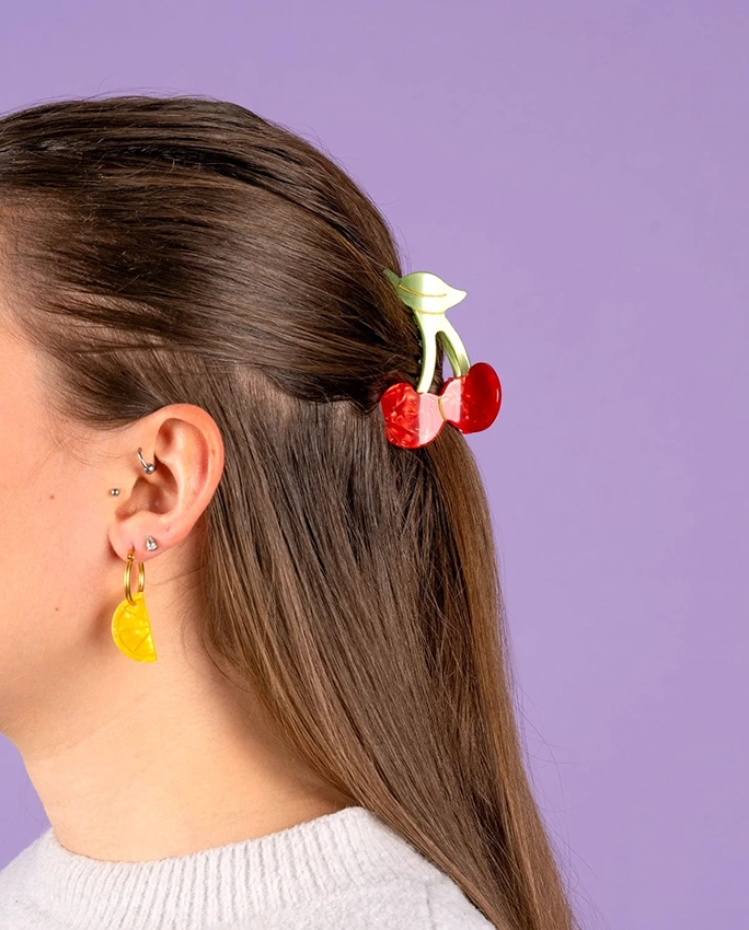 Cerise – Pince à cheveux