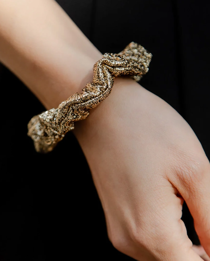 Doré – chouchou upcyclé