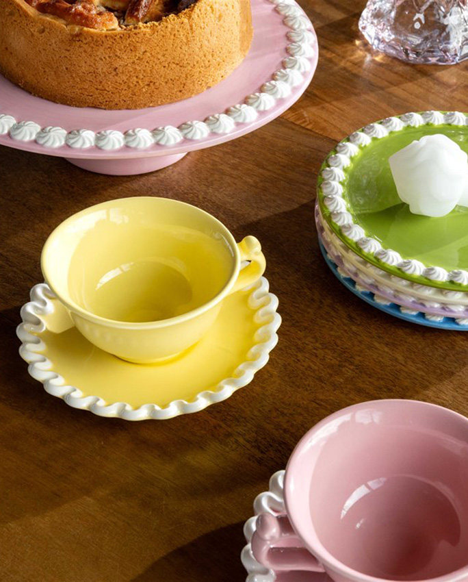 Cup & Saucer Whip – tasse et soucoupe (set de 2)