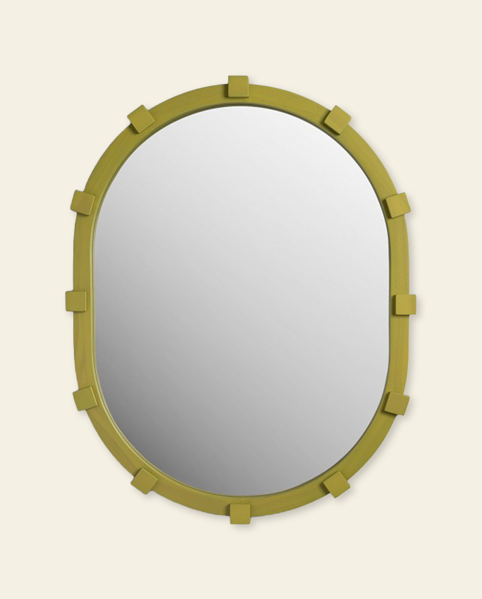 Mirror Chunk Oval – miroir