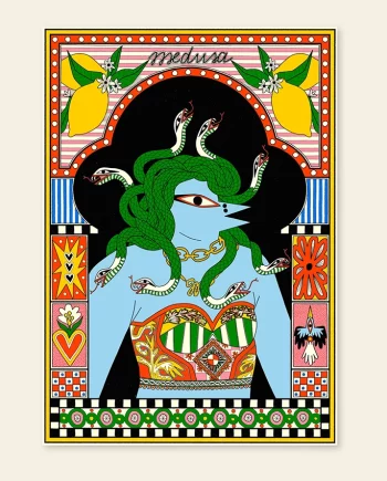 Médusa  – affiche illustration