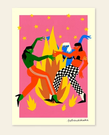 Witches – affiche illustration