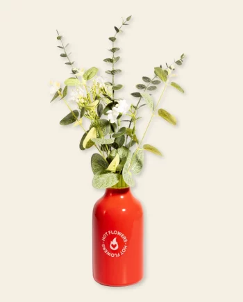 Hot Flowers – vase