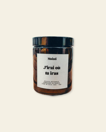 J'irai où tu iras – bougie parfumée