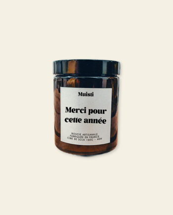 Merci pour cette année – bougie parfumée