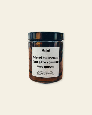 T'as géré comme une queen – bougie parfumée