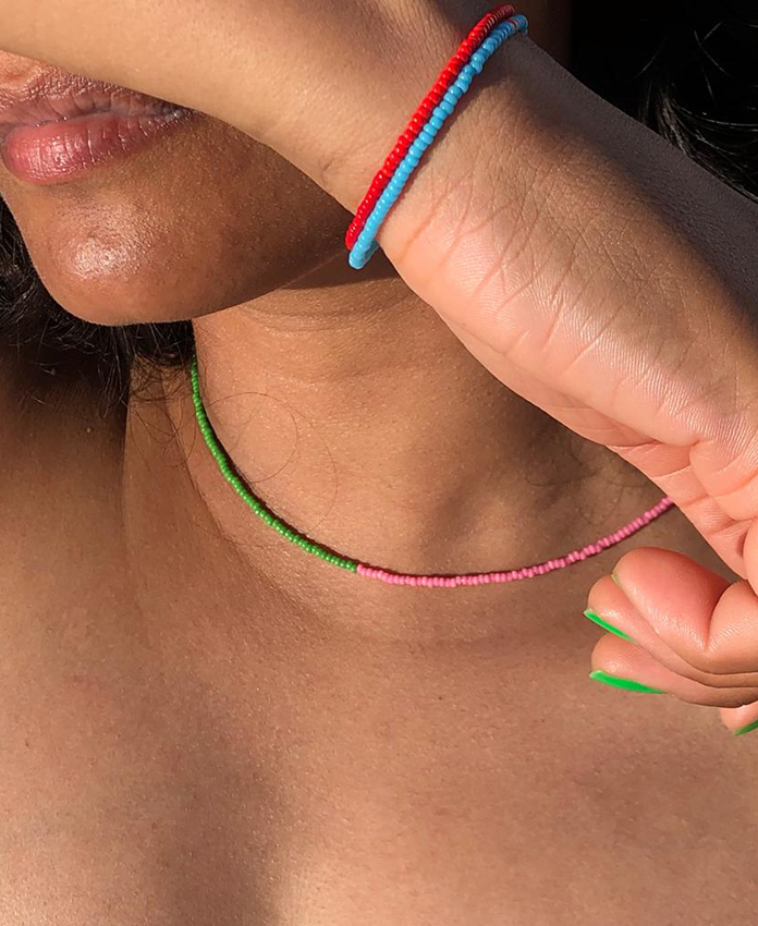 Collier de perles Miyuki – 44 cm