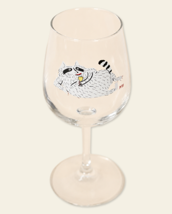 Wine Glass – verre à vin illustré