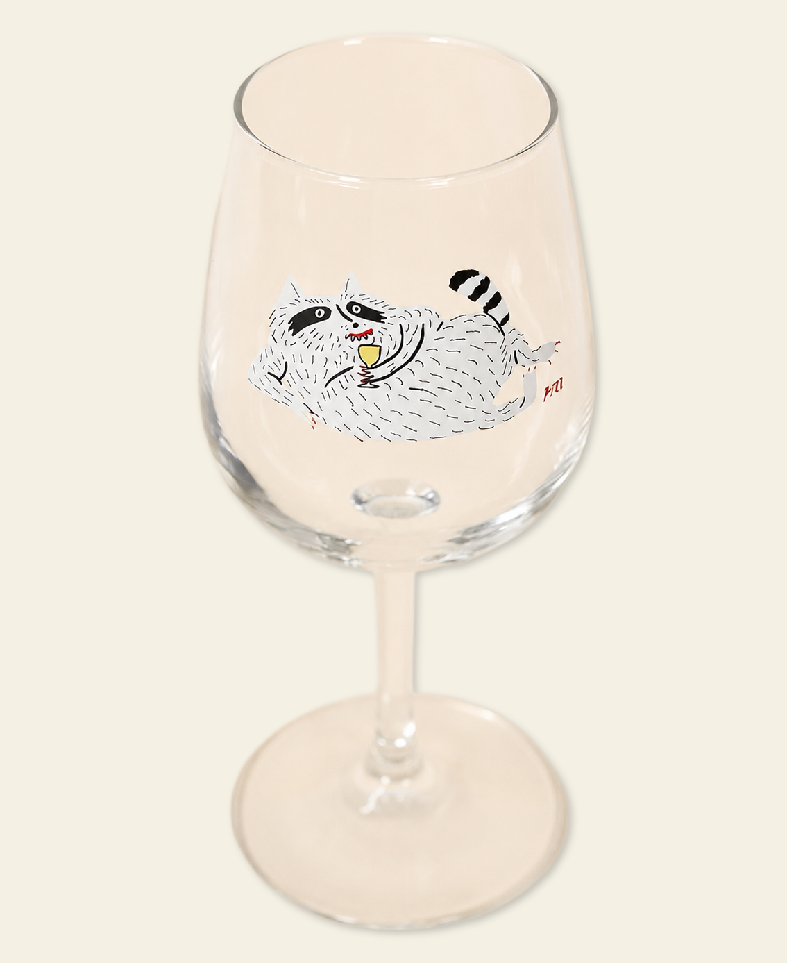 Wine Glass – verre à vin illustré