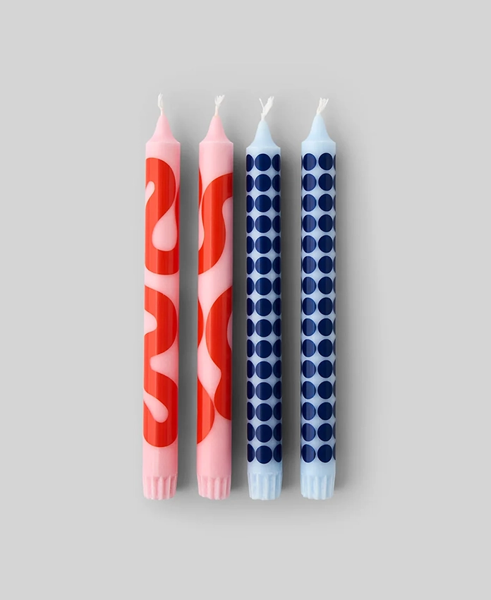 Duo graphique – lot de chandelles