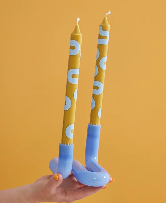 Duo graphique – lot de chandelles