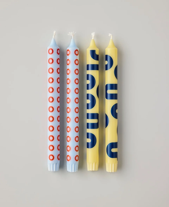 Duo graphique – lot de chandelles
