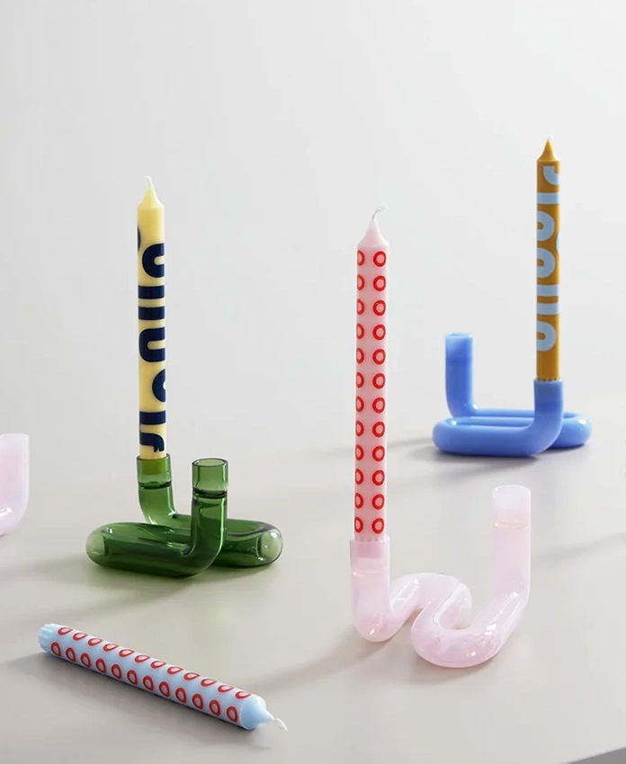 Duo graphique – lot de chandelles