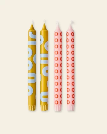 Duo graphique – lot de chandelles