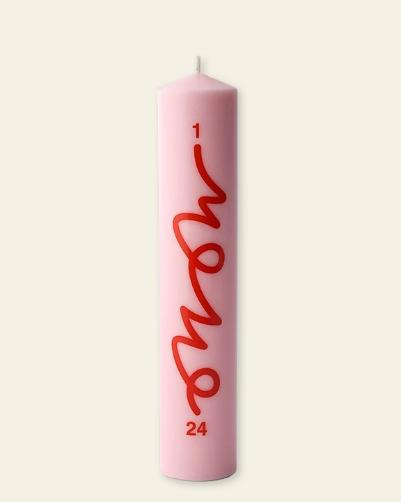 Avent – bougie numérotée