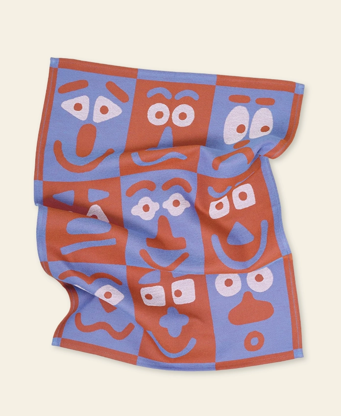 Making Faces – torchon de vaisselle