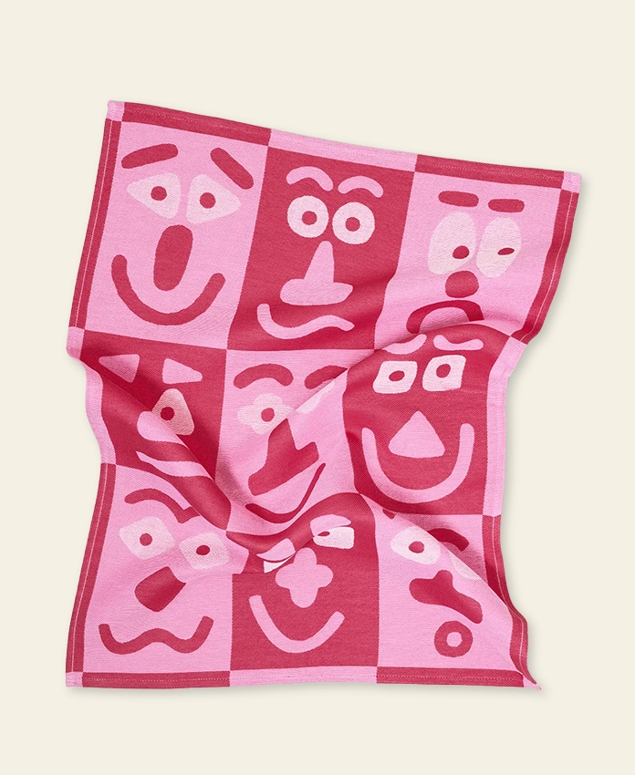 Making Faces – torchon de vaisselle