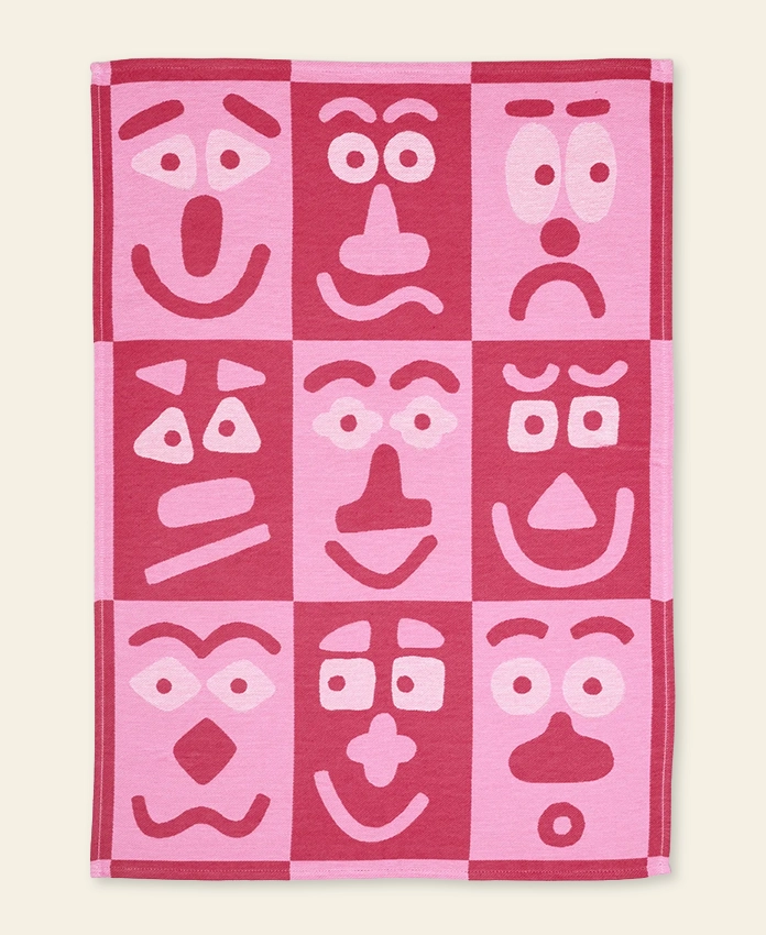Making Faces – torchon de vaisselle