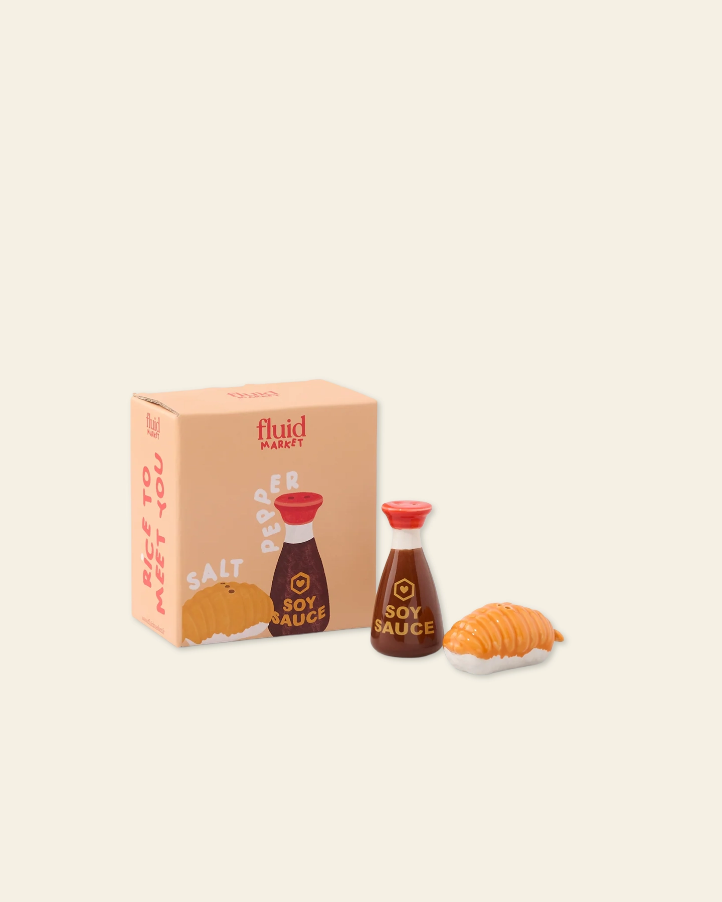Sushi Soy – salière et poivrière
