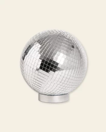 lampe boule disco à miroirs
