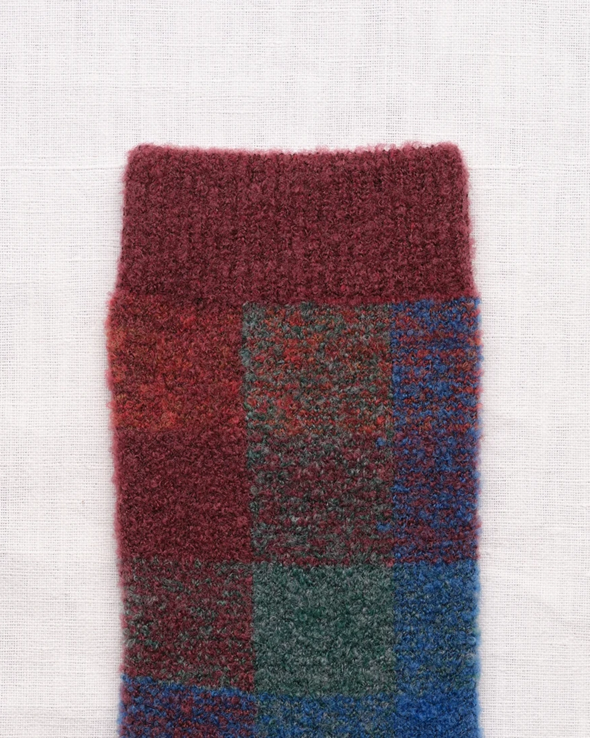 Carreaux – chaussettes bouclette