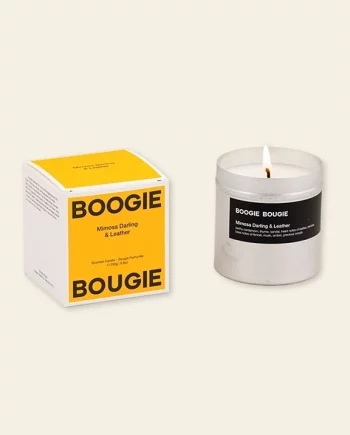 Mimosa Darling & Leather – Bougie parfumée