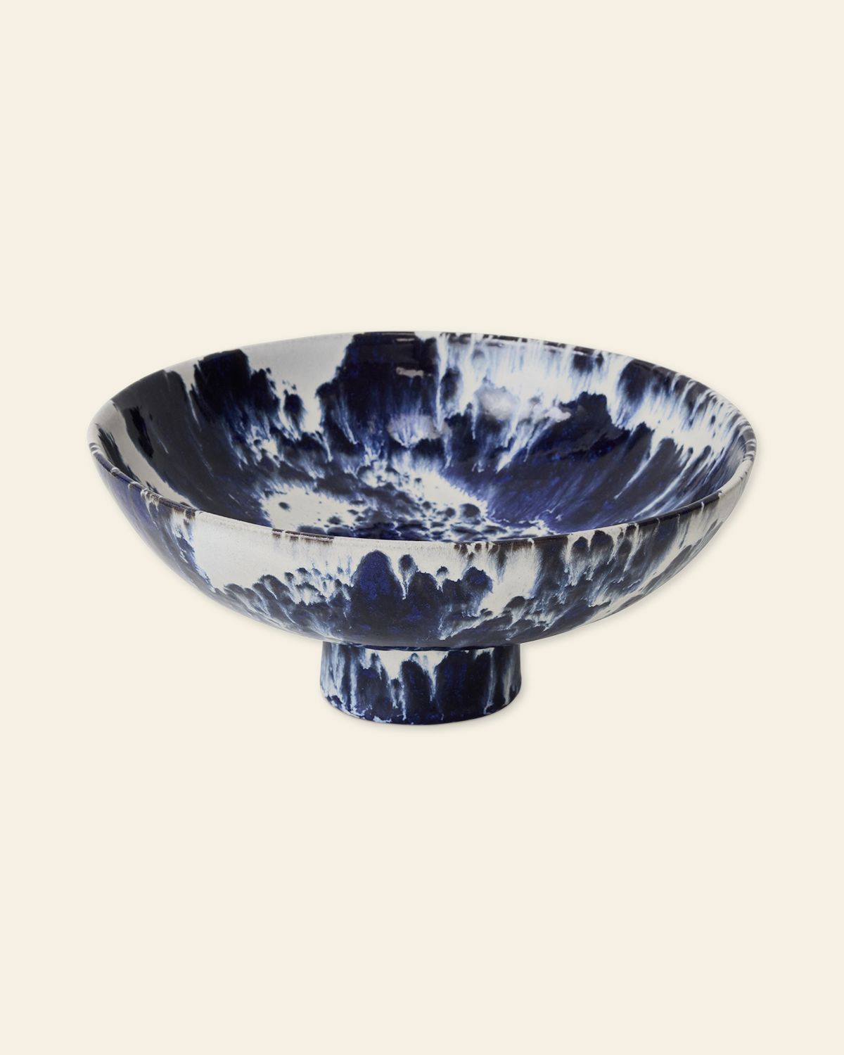 Indigo – bol sur pied