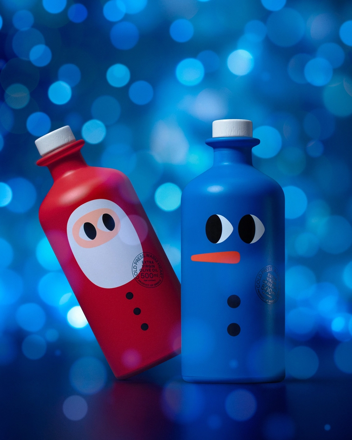Santa & Snowman – coffret huile d’olive – Image 5